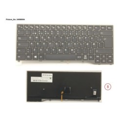 34068004 - KEYBOARD BLACK W. TS NORWAY