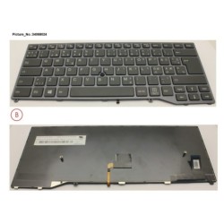 34068024 - KEYBOARD BLACK W. TS NORDIC.EST