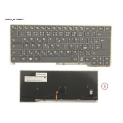 34068017 - KEYBOARD BLACK W. TS CZECH.SLOVAKIA