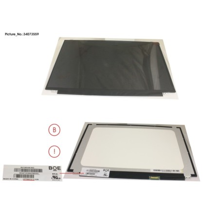 34073559 - LCD PANEL BOE AG.NV156FHM-N42V8(EDP.FHD)