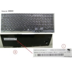 34068025 - KEYBOARD 10KEY BLACK W.O TS JAPAN