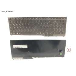 34067912 - KEYBOARD 10KEY BLACK W.O TS GERMAN