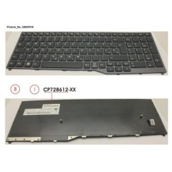 34067919 - KEYBOARD 10KEY BLACK W.O TS EAST EURO