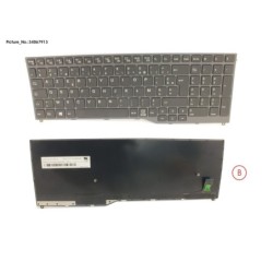 34067913 - KEYBOARD 10KEY BLACK W.O TS FRANCE