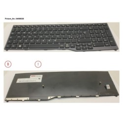 34068026 - KEYBOARD 10KEY BLACK W.O TS ITALY