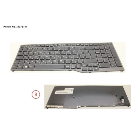 34073154 - KEYBOARD 10KEY BLACK W.O TS BULGARIA