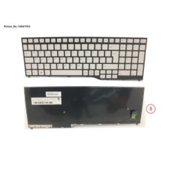 34067924 - KEYBOARD 10KEY WHITE W.O TS GERMAN