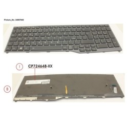 34067940 - KEYBOARD 10KEY BLACK W. BL CZECH.SLOVAK