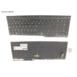 34067929 - KEYBOARD 10KEY BLACK W. BL SPAIN