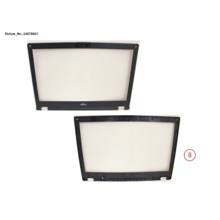 34078821 - LCD FRONT COVER FHD (W. RGB CAM)