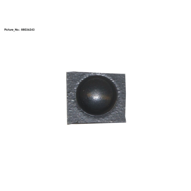 88036243 - RUBBER FOOT. ROUND