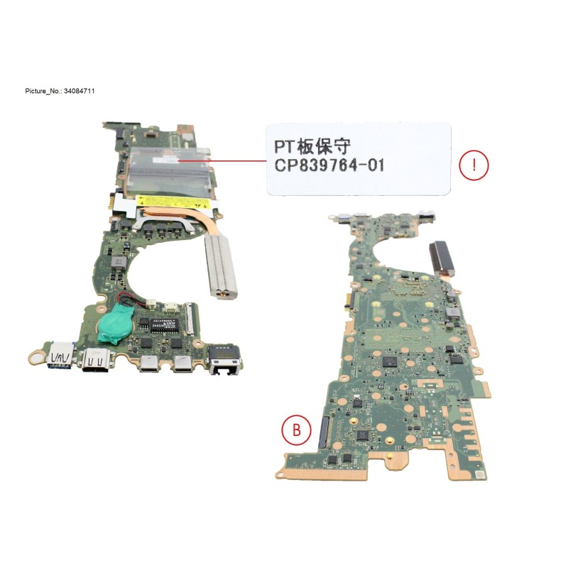 34084711 - MAINBOARD ASSY I3 1215U