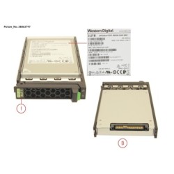 38063797 - SSD SAS 12G 3200GB MU 2.5  HOT PL EP