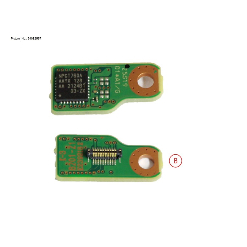 34082567 - SUB BOARD. TPM MODULE 2.0