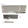 34079036 - KEYBOARD WHITE GERMAN WIN10