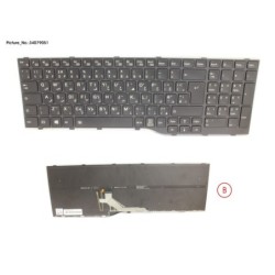 34079051 - KEYBOARD BLACK W. BL ARABIC.UK