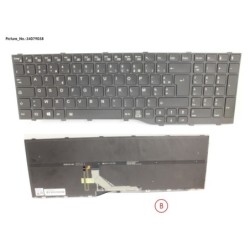 34079038 - KEYBOARD BLACK W. BL FRANCE