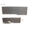 34079042 - KEYBOARD BLACK W. BL PORTUGAL