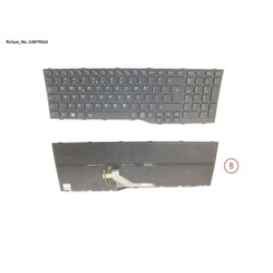 34079044 - KEYBOARD BLACK W. BL US