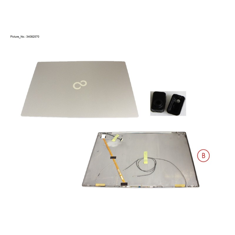 34082570 - LCD BACK COVER ASSY (W. RGB)