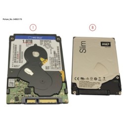 34053175 - HDD 1TB SATA2-5 S3 5.4K.WD 4K-AF (7MM)