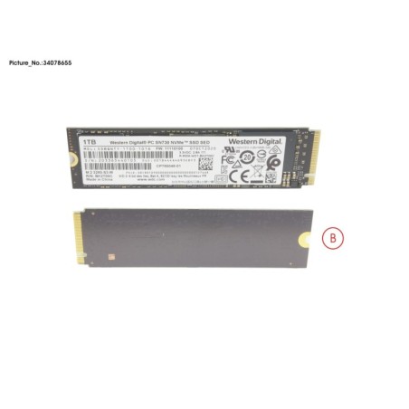 34078655 - SSD PCIE M.2 SN730 1TB(FDE)