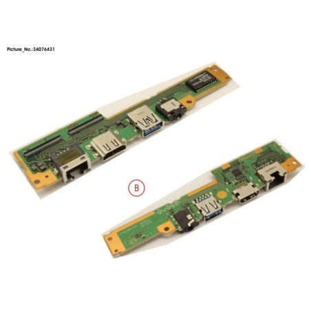34076431 - SUB BOARD. AUDIO.USB.LAN
