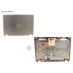 34076434 - LCD BACK COVER ASSY(HD. W. HELLO CAMERA)