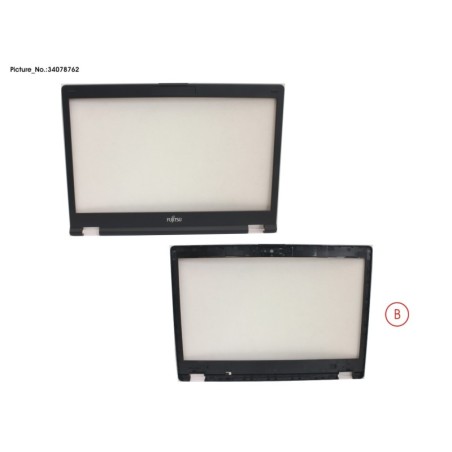 34078762 - LCD FRONT COVER  (W. TOUCH)