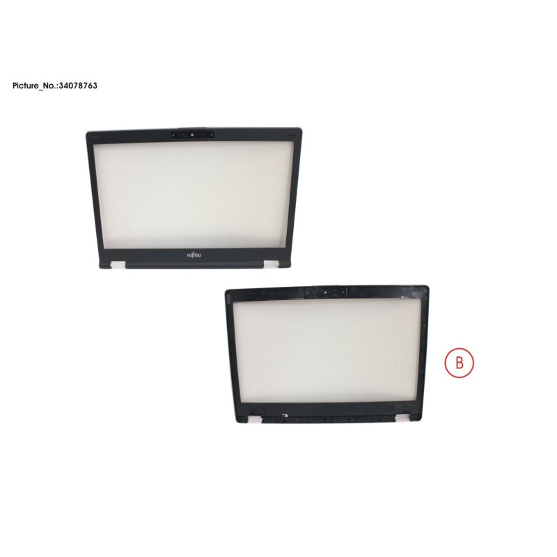 34078763 - LCD FRONT COVER  (W. TOUCH W. RGB)