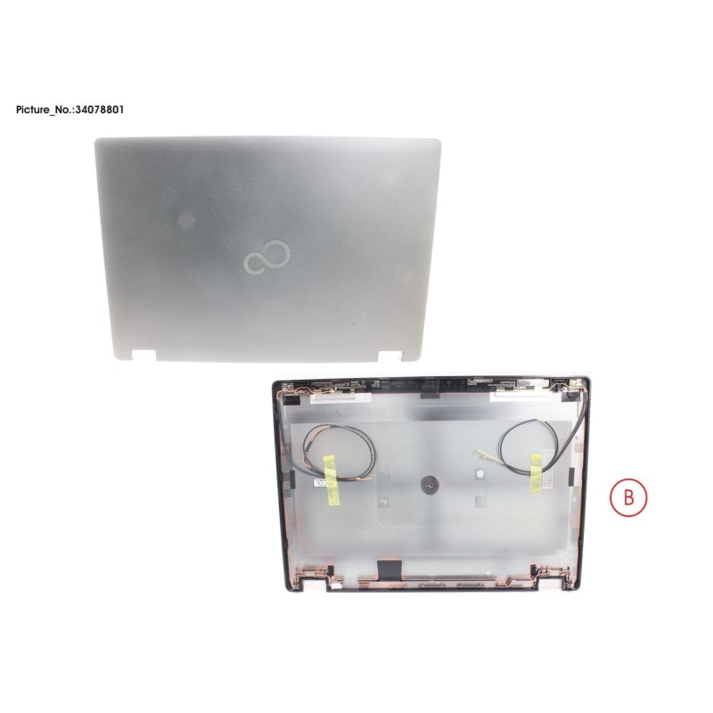 34078801 - LCD BACK COVER ASSY (W. TOUCH)