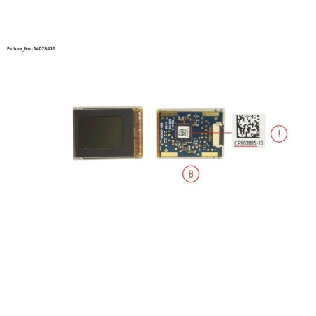 34078415 - SUB BOARD. FINGERPRINT SECUREBIO