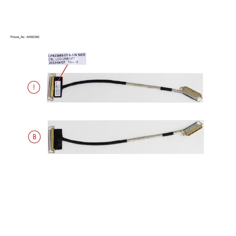 34082382 - CABLE. LCD FOR TOUCH