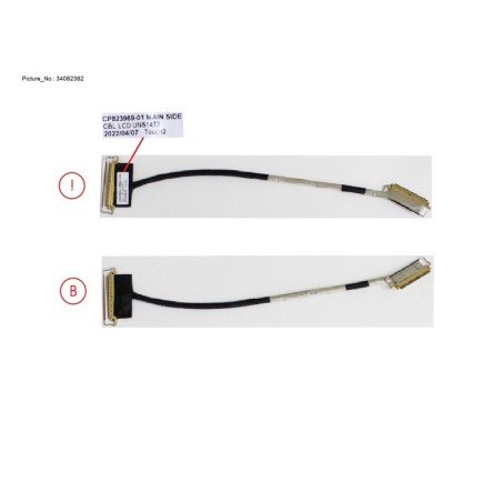 34082382 - CABLE. LCD FOR TOUCH
