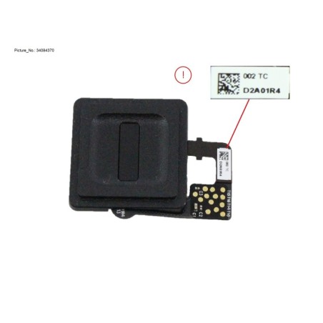 34084370 - FINGERPRINT SENSOR SEC-BIO W. FG COVER