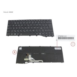 34084299 - KEYBOARD BLACK W. BL CZ.SLK.US WIN11
