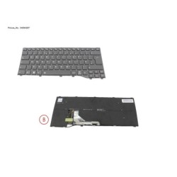 34084287 - KEYBOARD BLACK W. BL UK WIN11