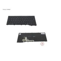 34084294 - KEYBOARD BLACK W. BL HUNGARY WIN11