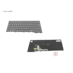 34084289 - KEYBOARD BLACK W. BL PORTUGAL WIN11