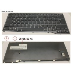 34053388 - KEYBOARD BLACK W.O TS NORWAY