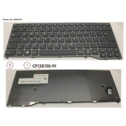 34053391 - KEYBOARD BLACK W.O TS PORTUGAL