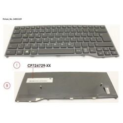 34053329 - KEYBOARD BLACK W.O TS SCHWEDEN.FINLAND
