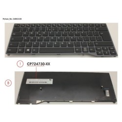 34053330 - KEYBOARD BLACK W.O TS US