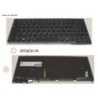 34053340 - KEYBOARD BLACK W. BL BELGIUM