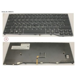 34053416 - KEYBOARD BLACK W. TS ARABIC.UK