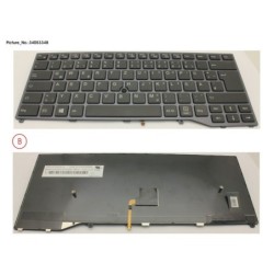 34053348 - KEYBOARD BLACK W. TS GERMAN