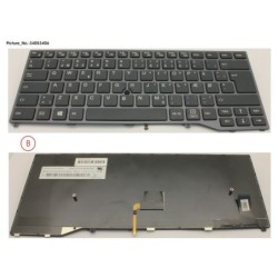 34053406 - KEYBOARD BLACK W. TS DENMARK