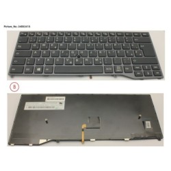 34053415 - KEYBOARD BLACK W. TS EAST EUROPE
