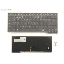 34053407 - KEYBOARD BLACK W. TS SPAIN