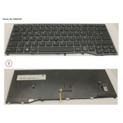34053349 - KEYBOARD BLACK W. TS FRANCE
